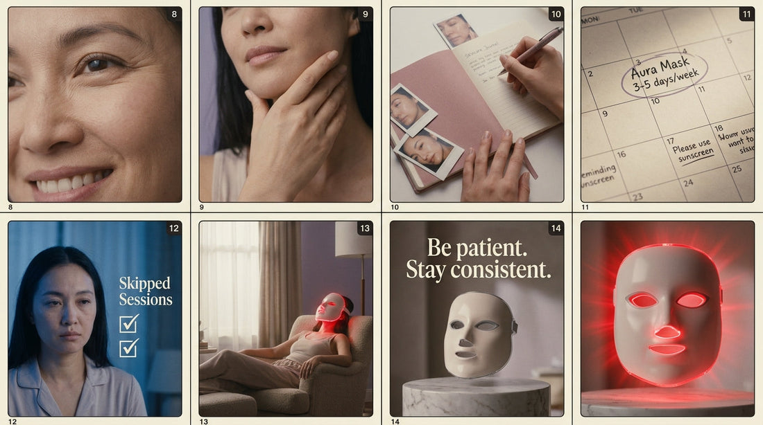 How Long Until I See Results With a Red Light Therapy Mask?