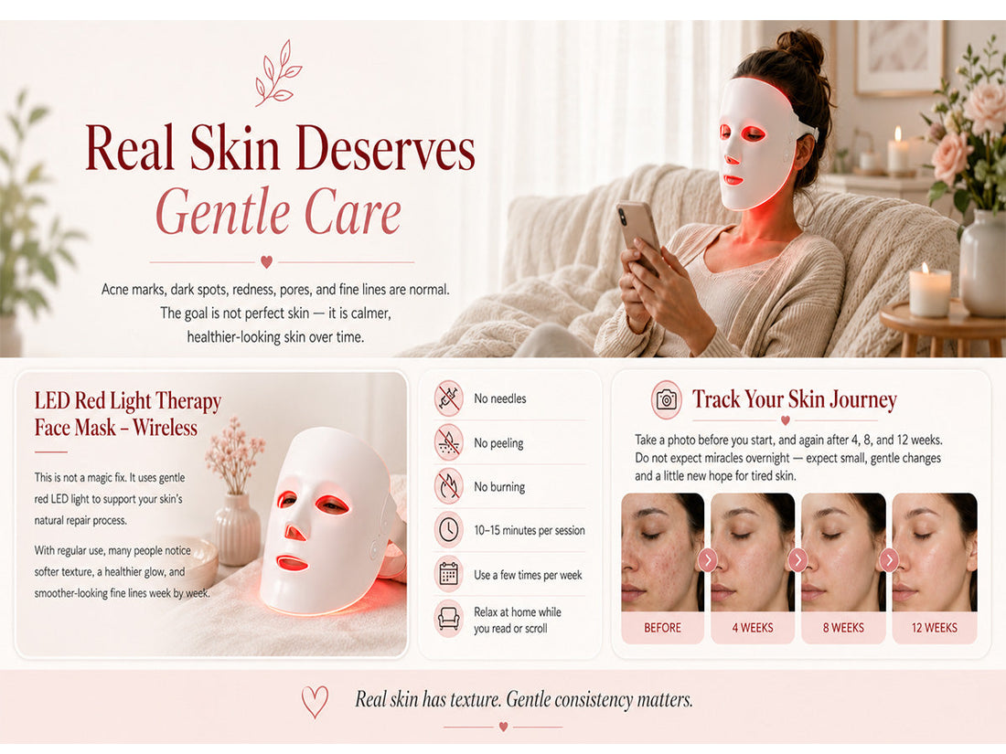 Afraid to Show Your Real Skin?