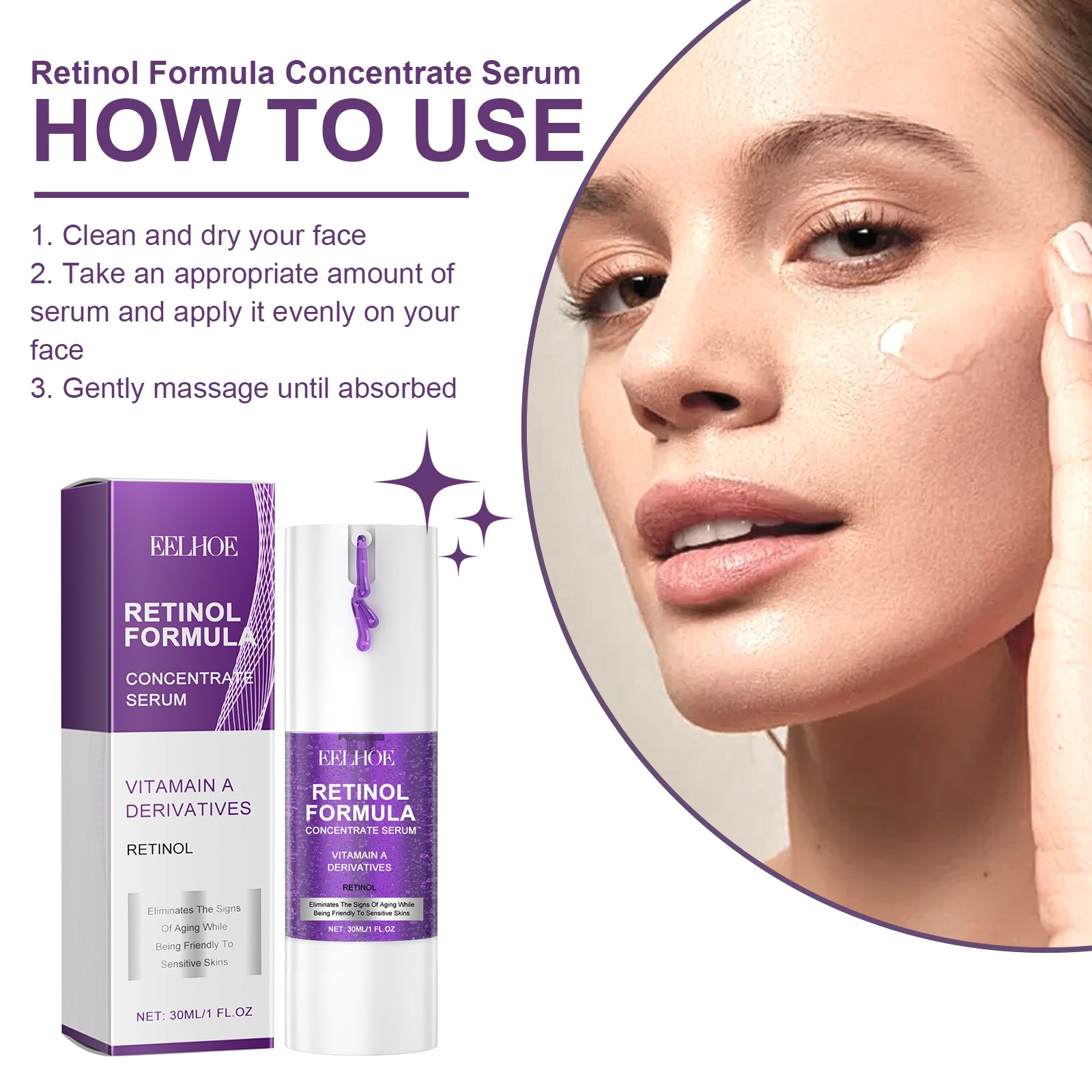 Eelhoe Retinol Face Essence Anti-Wrinkle