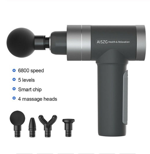 Muscle massage gun packaging with eye massage