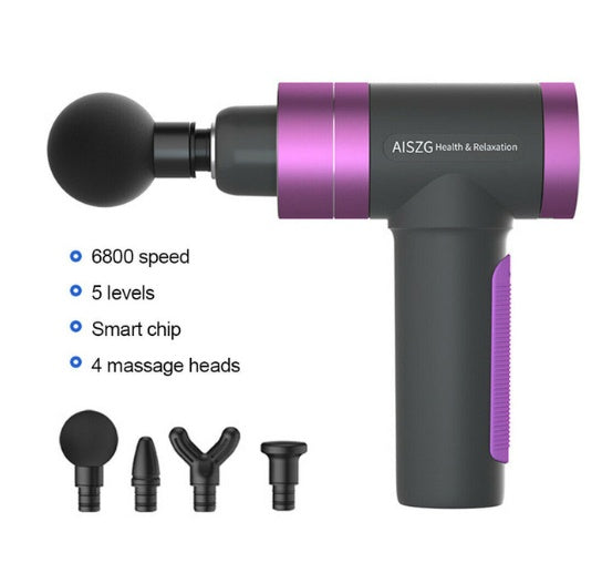Muscle massage gun packaging with all your problems
