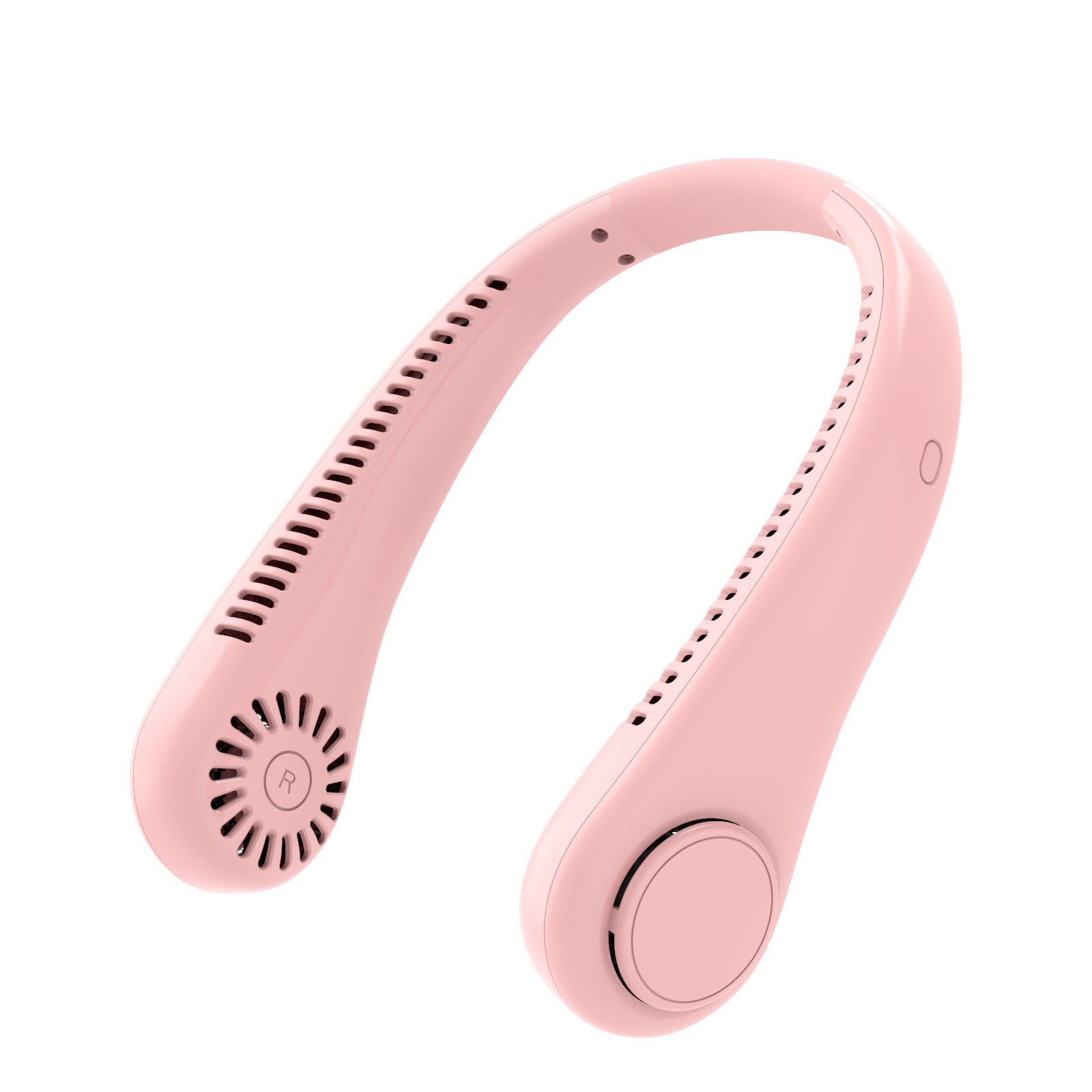Rechargeable portable neck fan for personal cooling and comfort