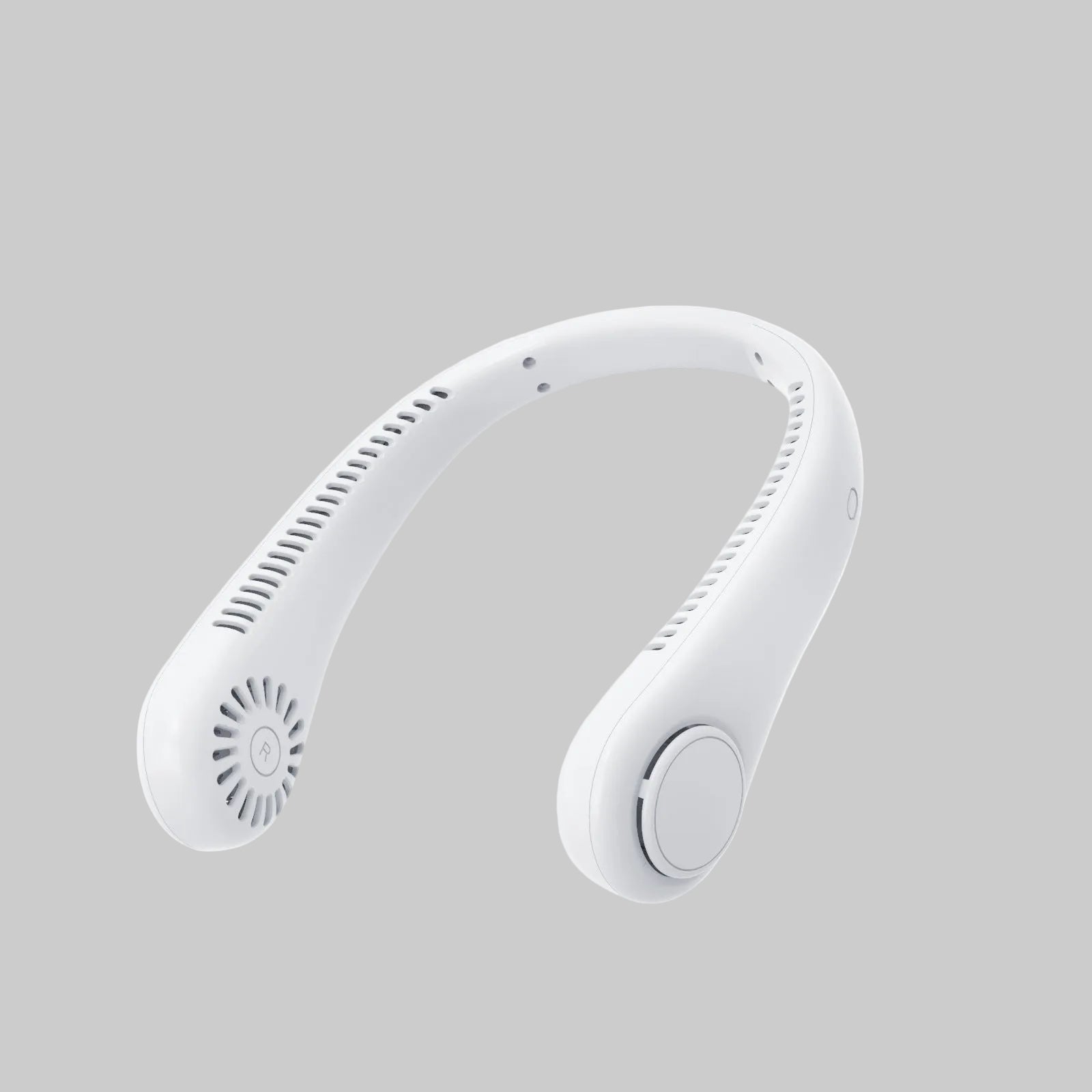 USB portable neck fan with lightweight ergonomic design
